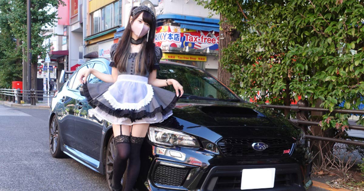 あま猫とスバルWRX
